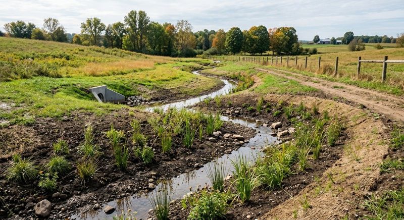 Landscape Drainage Installation